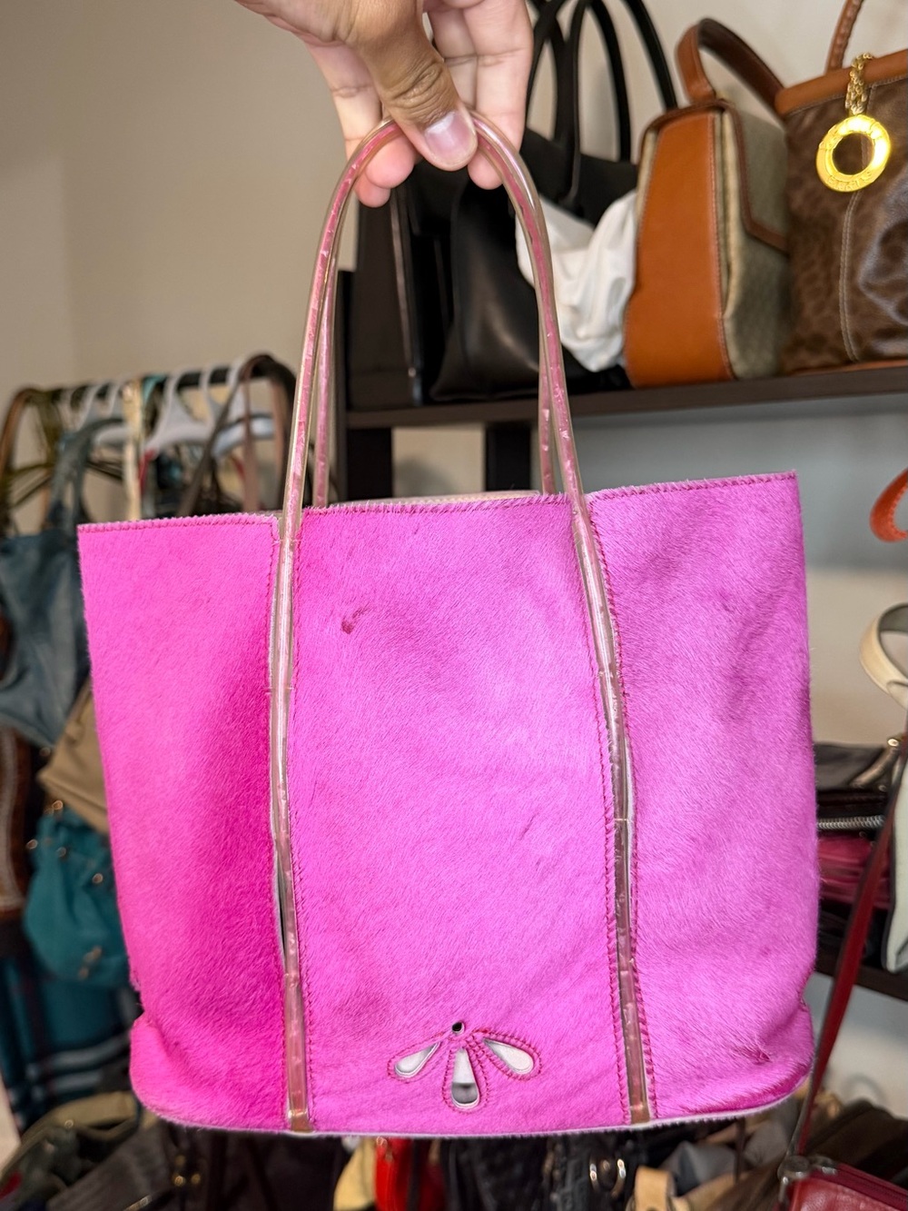 ANTEPRIMA
Pony-style calfskin handbag